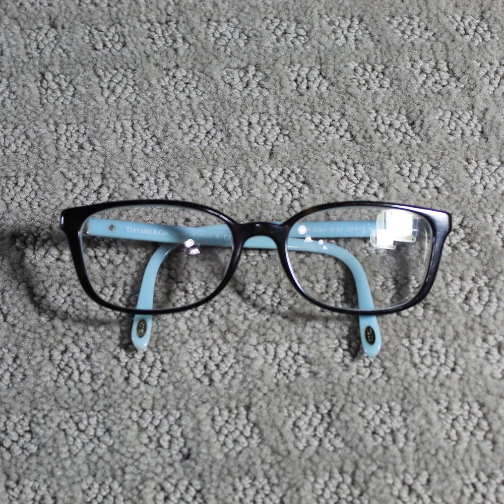 Tiffany & Co Keyhole Embellished Eye Glass Frames